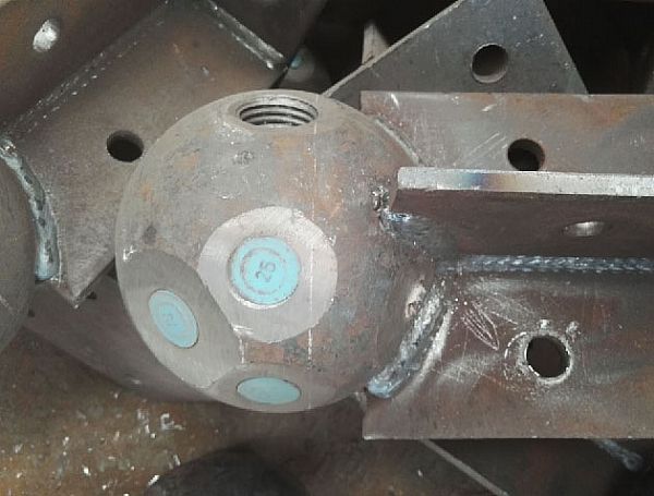 怀柔螺栓球球塞，网架配件