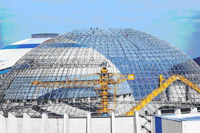 怀柔电厂网架工程